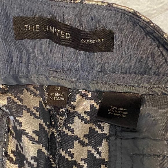 THE LIMITED Cassidy Fit Slacks in Metallic Bronze Brown Ankle Pants - Sz 12 - Picture 10 of 11